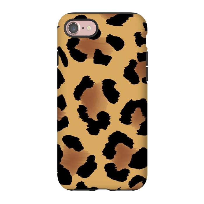 iPhone 7 StrongFit Brown Animal Print by ArtsCase
