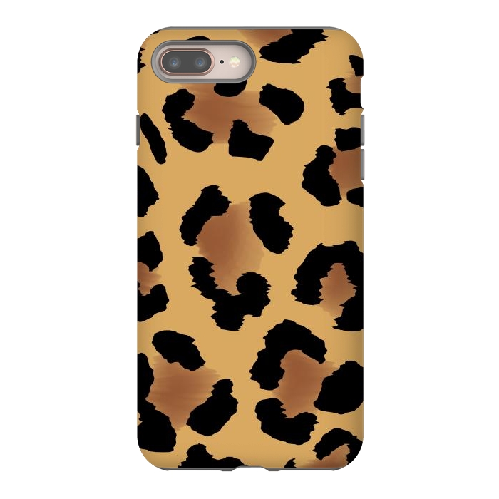 iPhone 7 plus StrongFit Brown Animal Print by ArtsCase