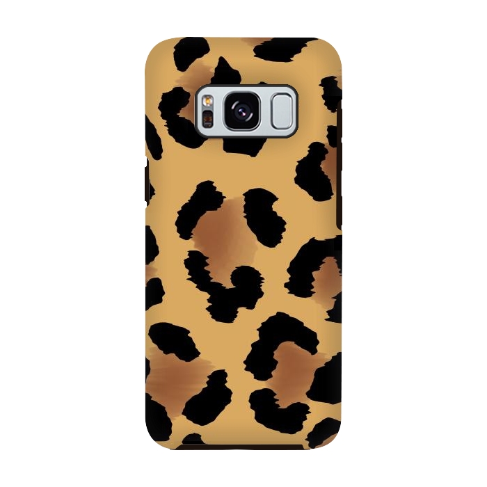 Galaxy S8 StrongFit Brown Animal Print by ArtsCase