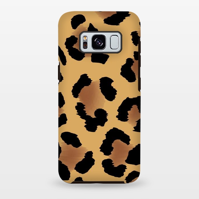 Galaxy S8 plus StrongFit Brown Animal Print by ArtsCase
