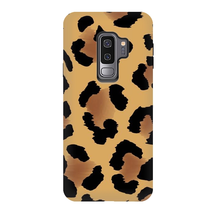 Galaxy S9 plus StrongFit Brown Animal Print by ArtsCase