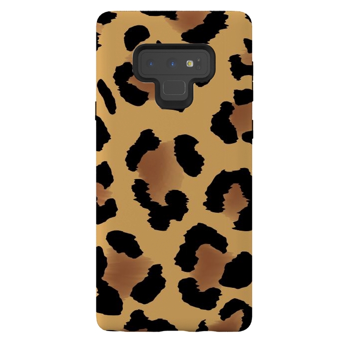 Galaxy Note 9 StrongFit Brown Animal Print by ArtsCase