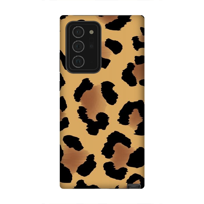 Galaxy Note 20 Ultra StrongFit Brown Animal Print by ArtsCase