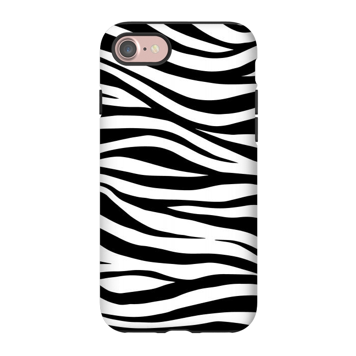 iPhone 7 StrongFit Zebra Print by ArtsCase