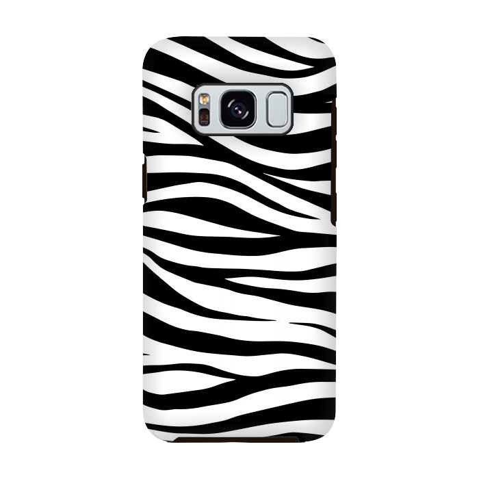 Galaxy S8 StrongFit Zebra Print by ArtsCase