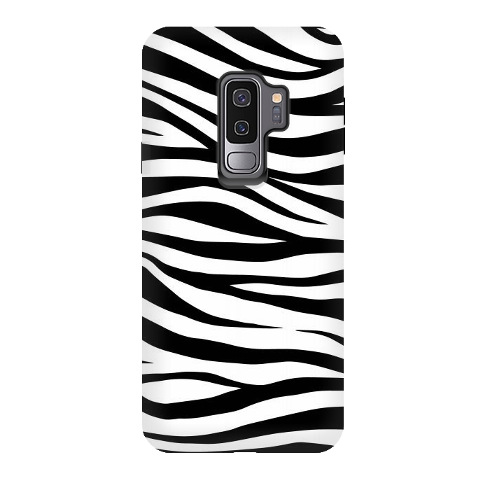 Galaxy S9 plus StrongFit Zebra Print by ArtsCase