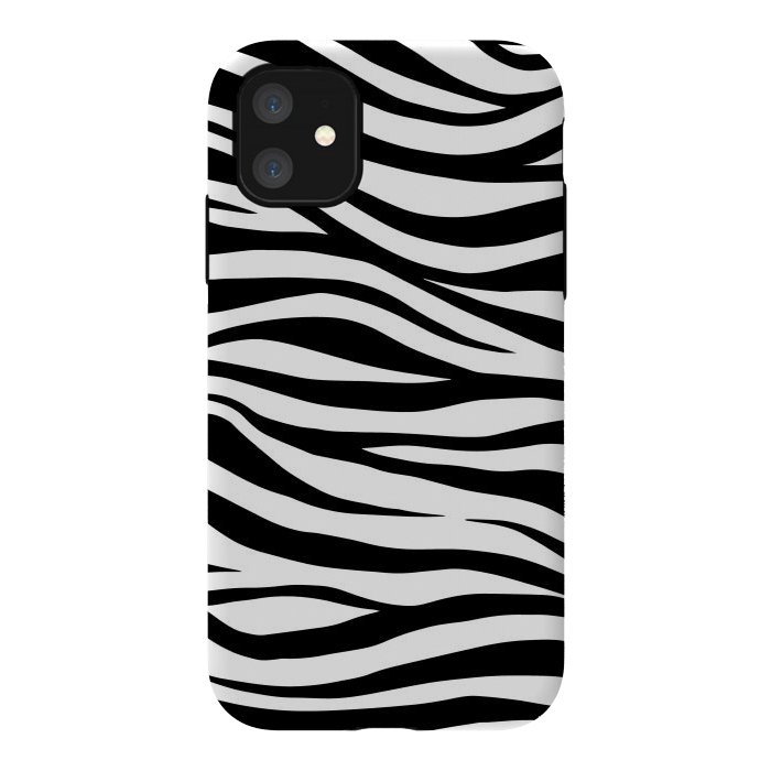 iPhone 11 StrongFit Zebra Print by ArtsCase