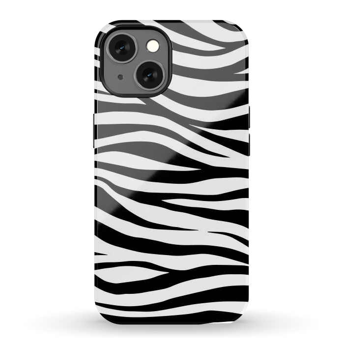 iPhone 13 StrongFit Zebra Print by ArtsCase