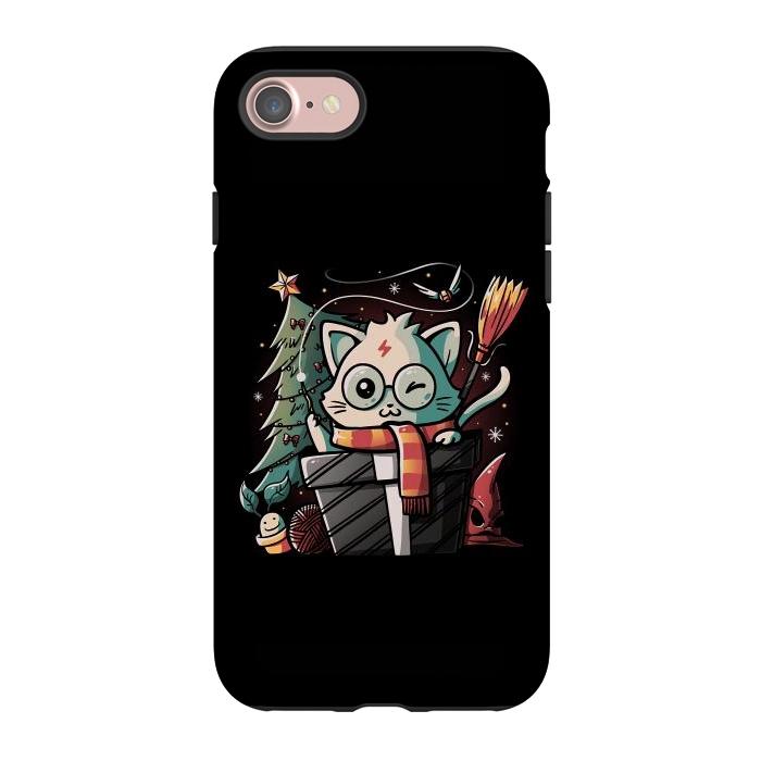 iPhone 7 StrongFit Meowgical Gift by eduely