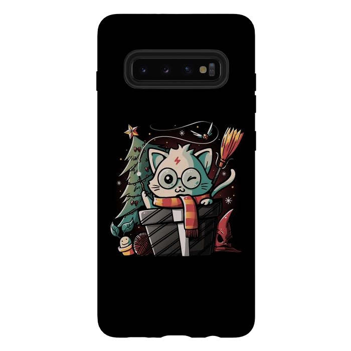 Galaxy S10 plus StrongFit Meowgical Gift by eduely
