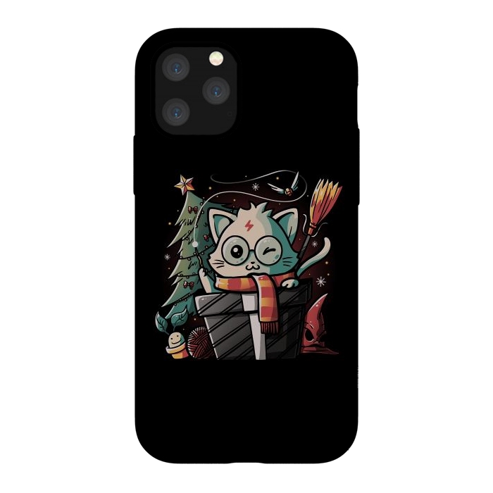 iPhone 11 Pro StrongFit Meowgical Gift by eduely