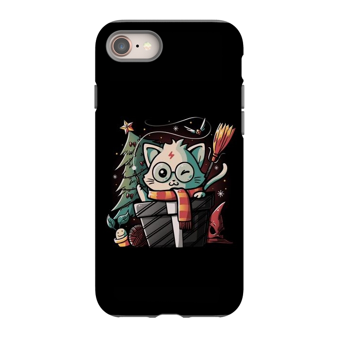 iPhone SE StrongFit Meowgical Gift by eduely