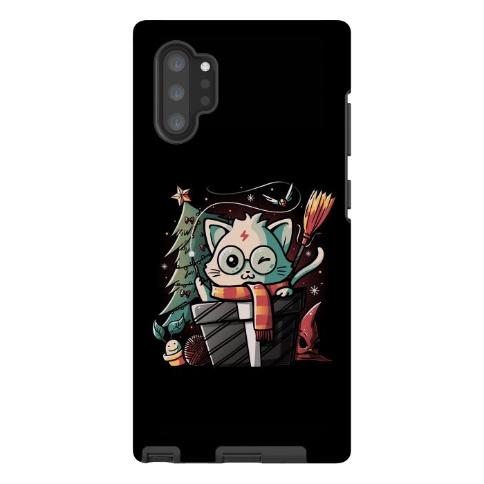 Galaxy Note 10 plus StrongFit Meowgical Gift by eduely