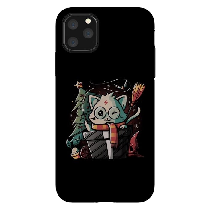iPhone 11 Pro Max StrongFit Meowgical Gift by eduely