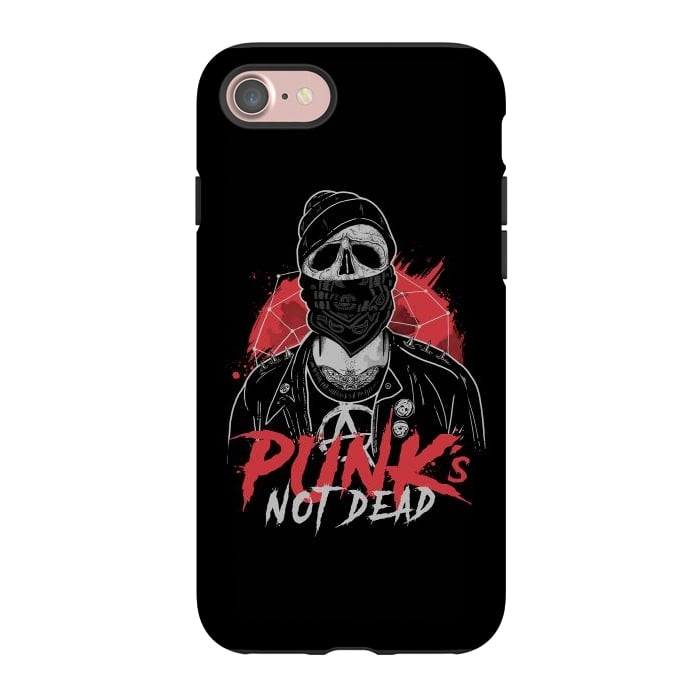 iPhone 7 StrongFit Punk’s Not Dead by eduely