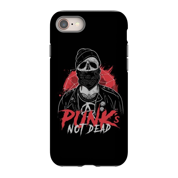 iPhone 8 StrongFit Punk’s Not Dead by eduely