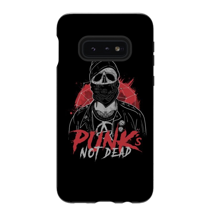Galaxy S10e StrongFit Punk’s Not Dead by eduely
