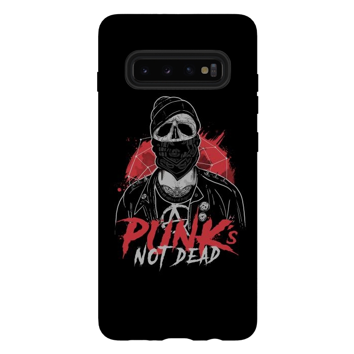 Galaxy S10 plus StrongFit Punk’s Not Dead by eduely