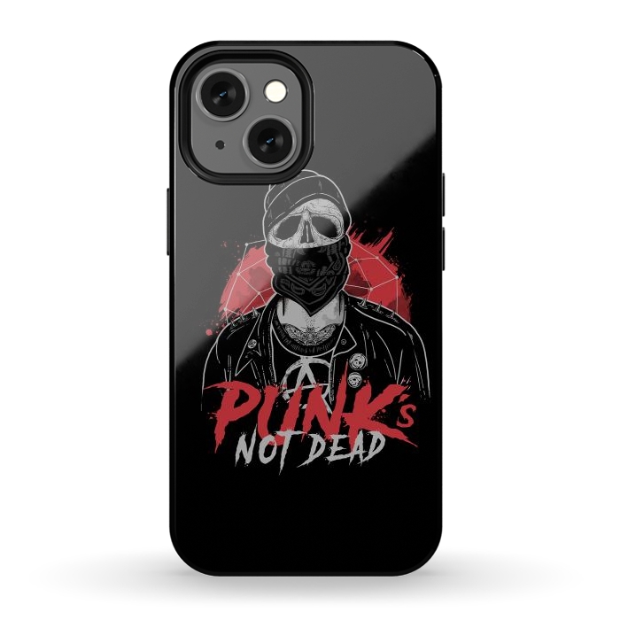 iPhone 12 mini StrongFit Punk’s Not Dead by eduely