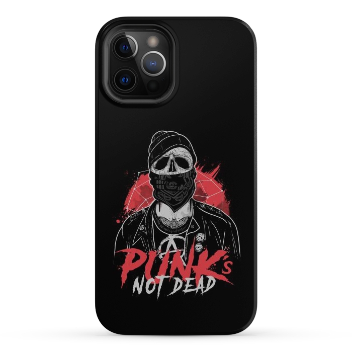 iPhone 12 Pro Max StrongFit Punk’s Not Dead by eduely