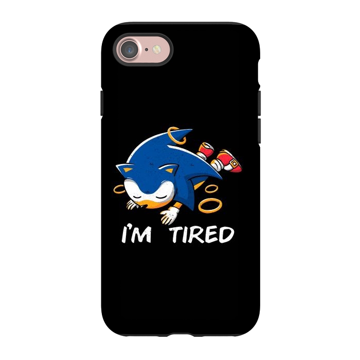 iPhone 7 StrongFit Sonic Tired  by eduely