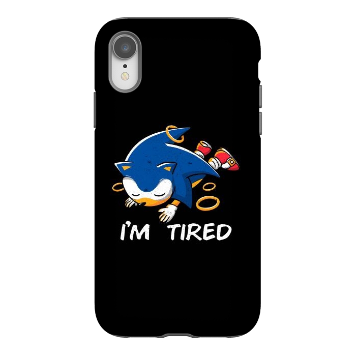 iPhone Xr StrongFit Sonic Tired  by eduely