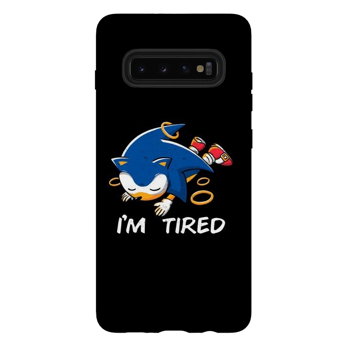 Galaxy S10 plus StrongFit Sonic Tired  by eduely
