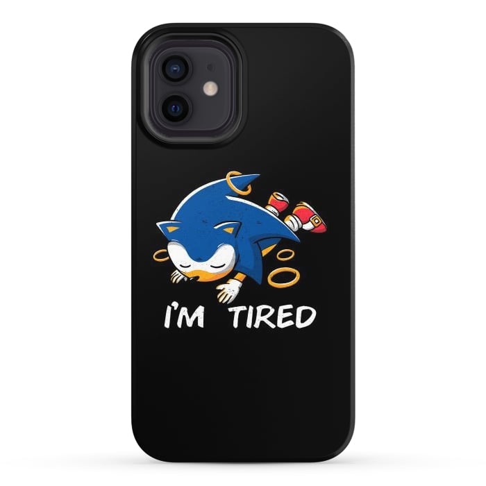 iPhone 12 StrongFit Sonic Tired  by eduely