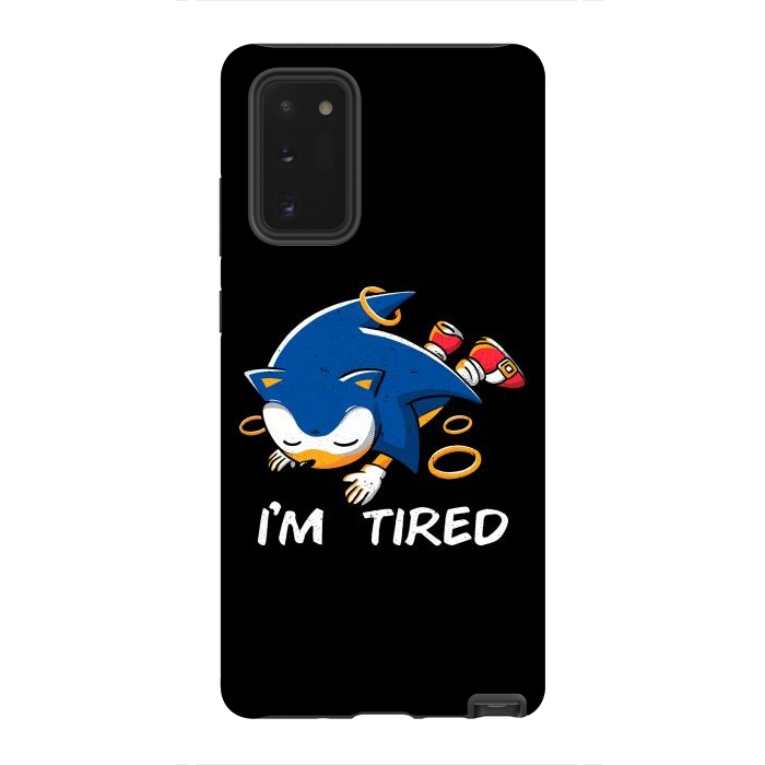 Galaxy Note 20 StrongFit Sonic Tired  by eduely