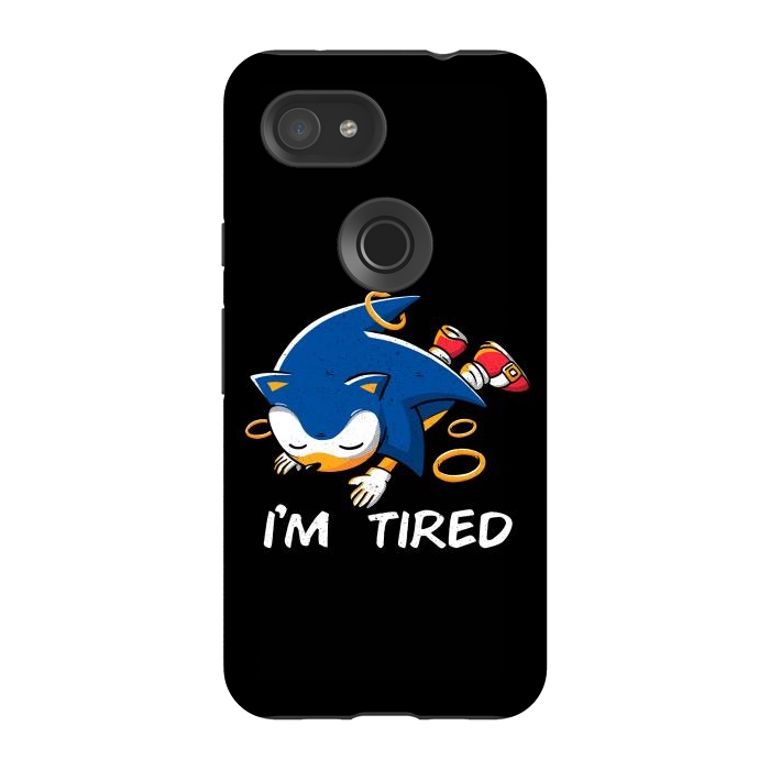 Pixel 3A StrongFit Sonic Tired  by eduely