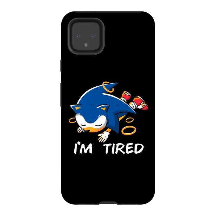 Pixel 4XL StrongFit Sonic Tired  by eduely