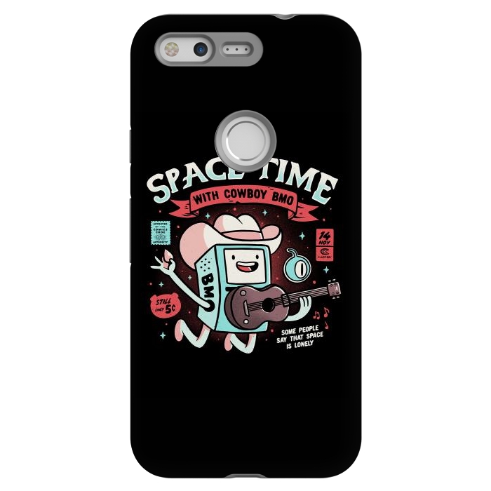 Pixel StrongFit Space Time Cool Robot Cowboy Gift by eduely