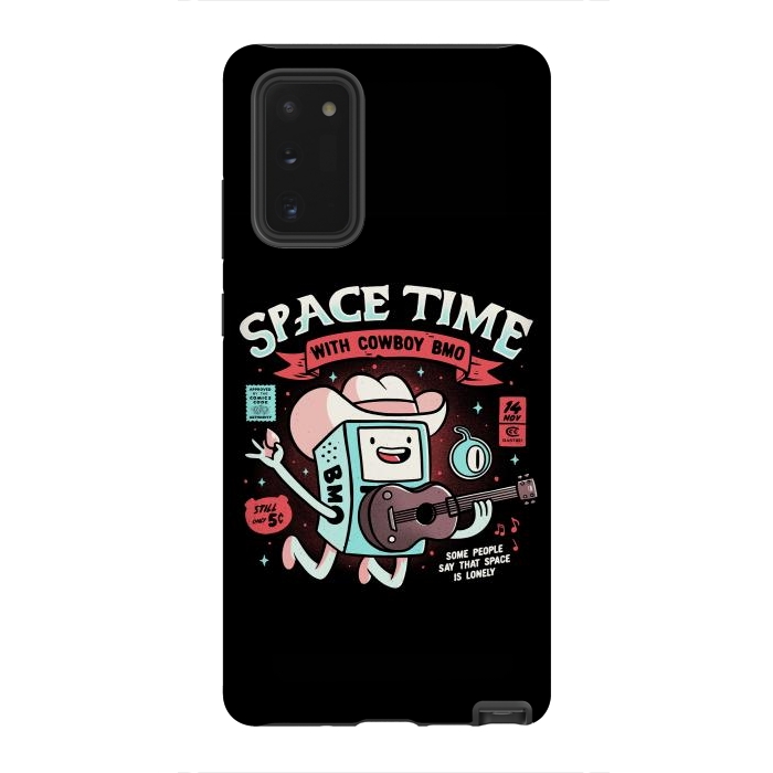 Galaxy Note 20 StrongFit Space Time Cool Robot Cowboy Gift by eduely