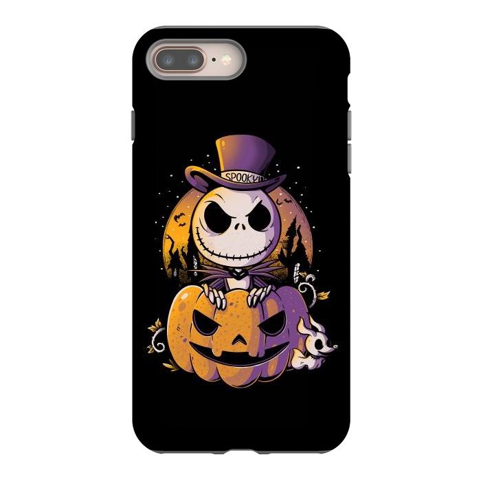 iPhone 7 plus StrongFit Spooky Jack by eduely
