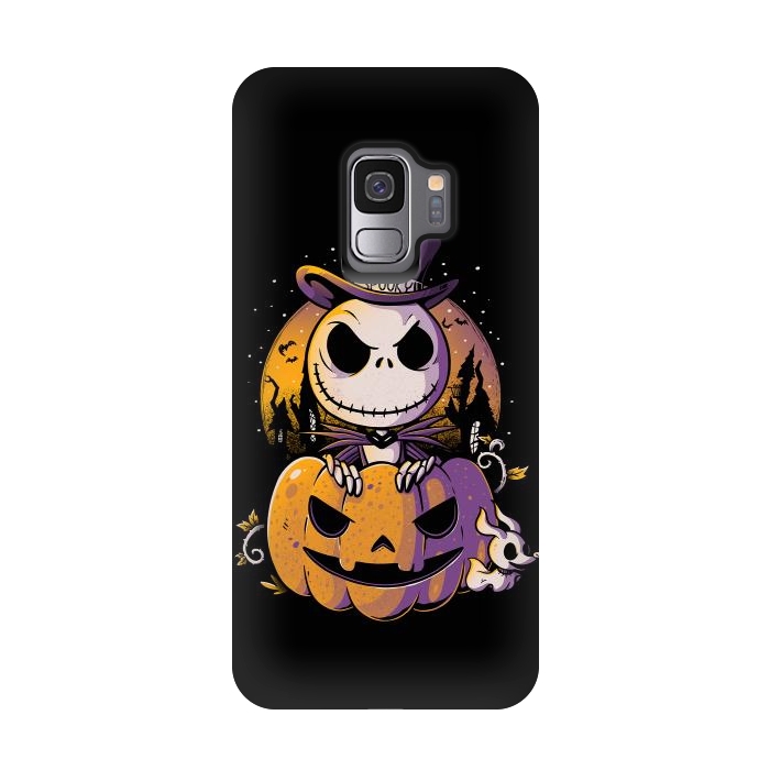 Galaxy S9 StrongFit Spooky Jack by eduely