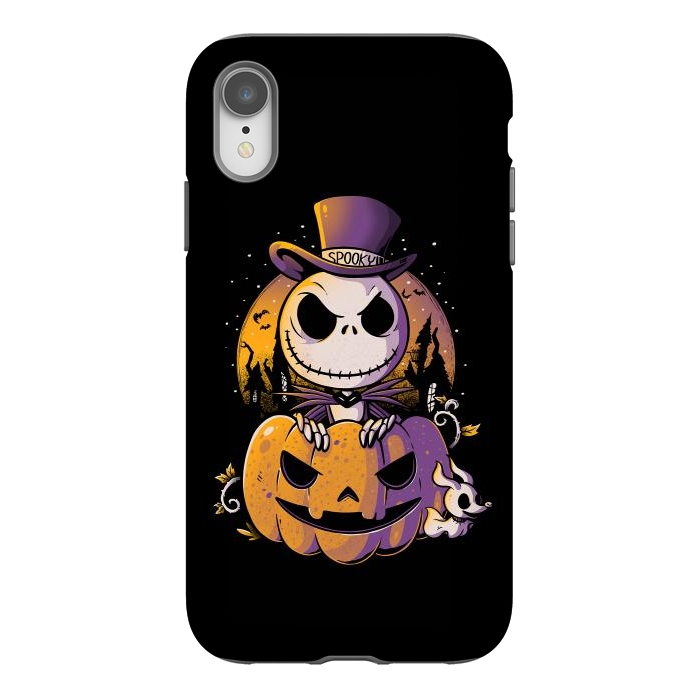 iPhone Xr StrongFit Spooky Jack by eduely