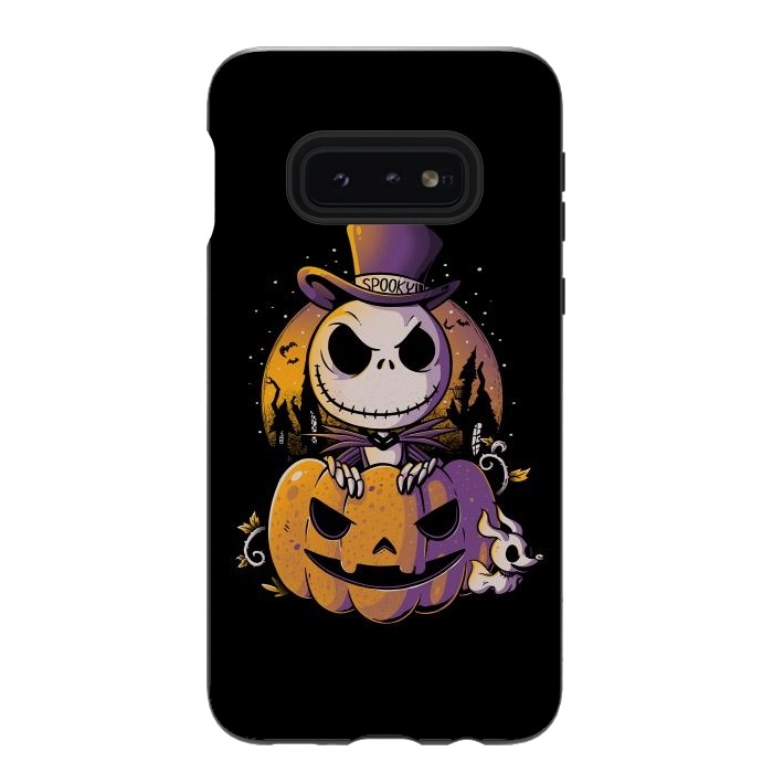 Galaxy S10e StrongFit Spooky Jack by eduely