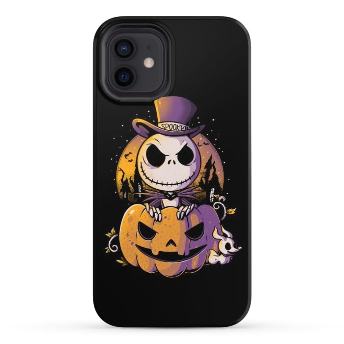 iPhone 12 StrongFit Spooky Jack by eduely