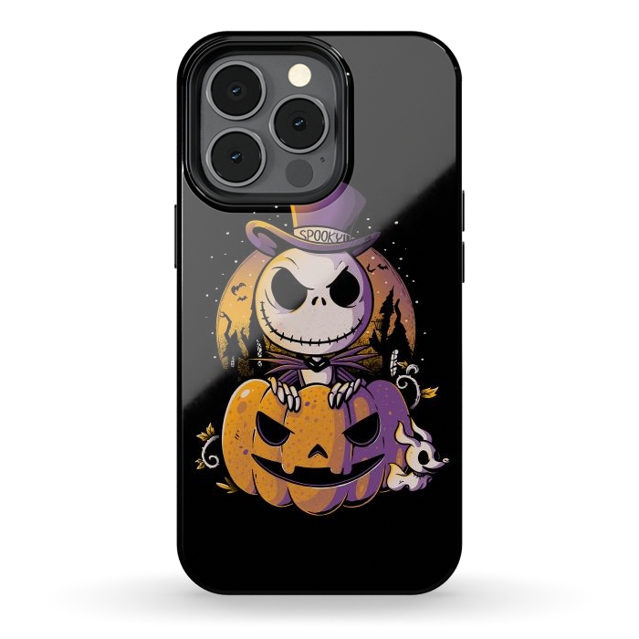 iPhone 13 pro StrongFit Spooky Jack by eduely