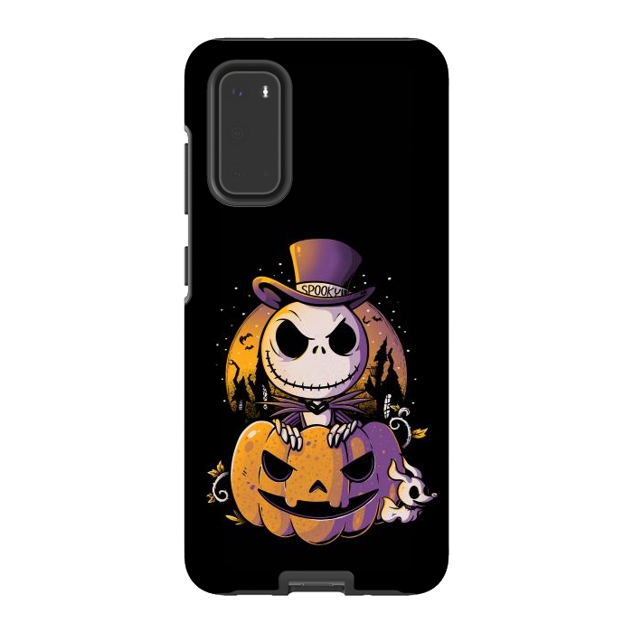 Galaxy S20 StrongFit Spooky Jack by eduely