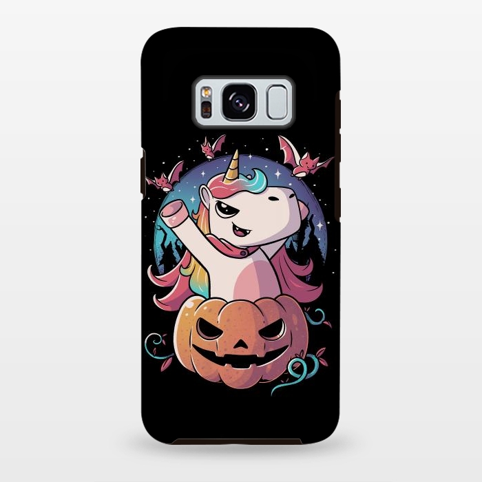 Galaxy S8 plus StrongFit Spooky Unicorn Funny Cute Magic Halloween by eduely