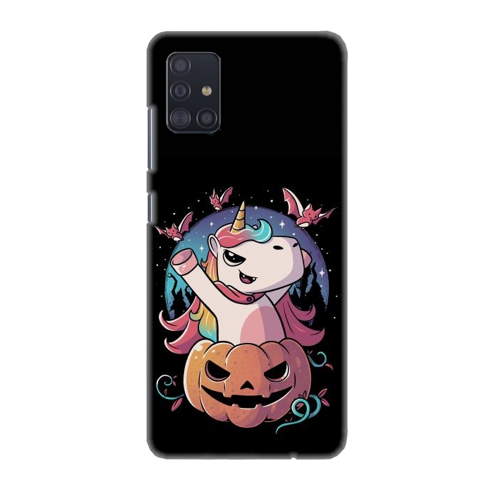 Galaxy A51 SlimFit Spooky Unicorn Funny Cute Magic Halloween por eduely