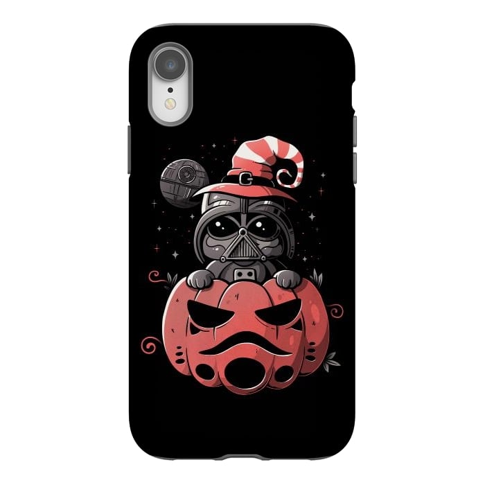 iPhone Xr StrongFit Spooky Vader by eduely