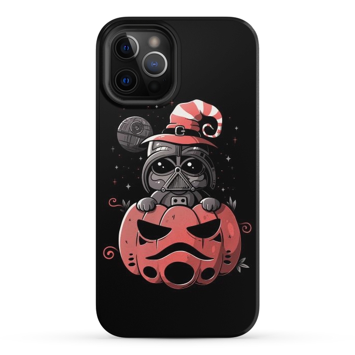 iPhone 12 Pro StrongFit Spooky Vader by eduely