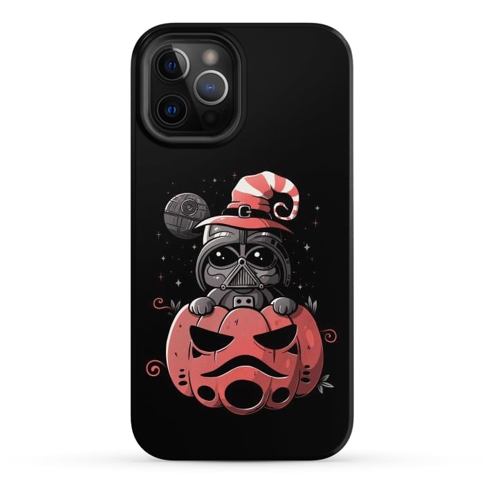 iPhone 12 Pro Max StrongFit Spooky Vader by eduely
