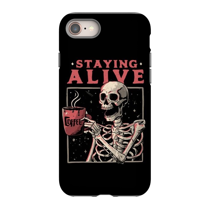 iPhone 8 StrongFit Stayling Alive by eduely