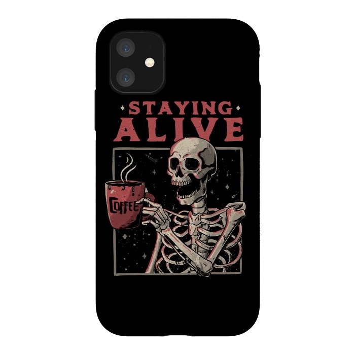 iPhone 11 StrongFit Stayling Alive by eduely