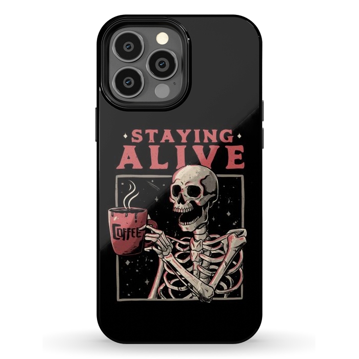 iPhone 13 Pro Max StrongFit Stayling Alive by eduely