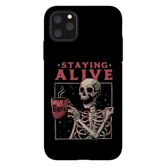iPhone 11 Pro Max StrongFit Stayling Alive by eduely