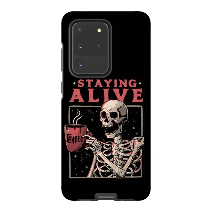 Galaxy S20 Ultra StrongFit Stayling Alive by eduely